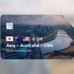 eSIM Asia-Australia-USA