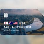 eSIM Asia-Australia-USA