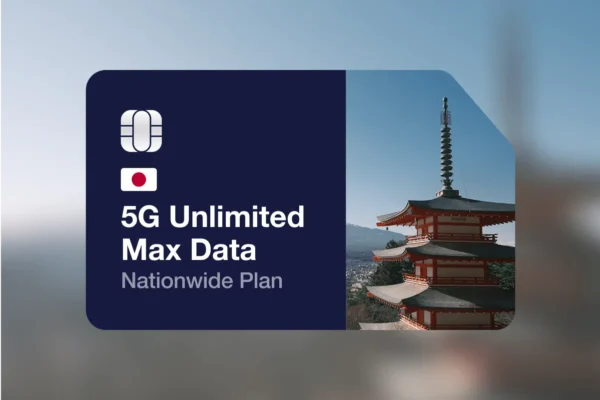 eSIM Japan 5G Unlimited Max Data
