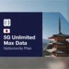 eSIM Japan 5G Unlimited Max Data