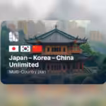 eSIM Japan-Korea-China Unlimited
