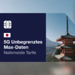 eSIM Japan 5G Unbegrenztes Max-Datenvolumen