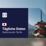 eSIM Japan Tägliche Datenvolumen