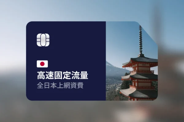 eSIM 日本高速固定流量