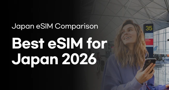 Best eSIM for Japan 2026 comparison guide by ESIMJAPAN.com